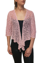 Load image into Gallery viewer, Popcorn Style Shrug - Baby Pink