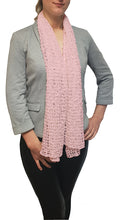 Load image into Gallery viewer, Popcorn Style Crochet Poncho - Baby Pink