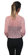 Load image into Gallery viewer, Popcorn Style Shrug - Baby Pink