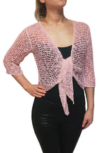 Load image into Gallery viewer, Popcorn Style Shrug - Baby Pink