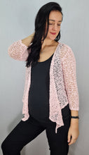 Load image into Gallery viewer, Popcorn Style Shrug - Baby Pink