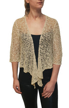 Load image into Gallery viewer, Popcorn Style Shrug - Cream