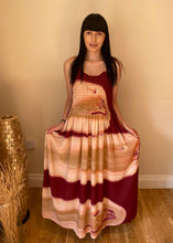 Load image into Gallery viewer, Long Smocked Dress - One Size Burnt Caramel