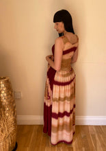 Load image into Gallery viewer, Long Smocked Dress - One Size Burnt Caramel