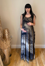 Load image into Gallery viewer, Long Smocked Dress - One Size Deep Mocca