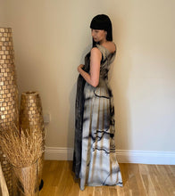 Load image into Gallery viewer, Long Smocked Dress - One Size Deep Mocca