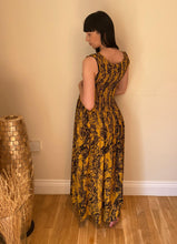 Load image into Gallery viewer, Long Smocked Dress - One Size Sunshine Breeze