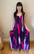 Load image into Gallery viewer, Long Smocked Dress - One Size Violet Blush