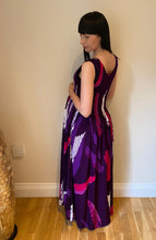 Load image into Gallery viewer, Long Smocked Dress - One Size Violet Blush