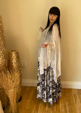 Load image into Gallery viewer, Long Smocked Dress - One Size White Flowers
