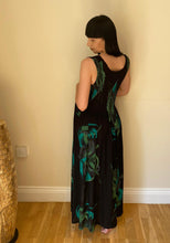 Load image into Gallery viewer, Long Smocked Dress - One Size Summer Leaves