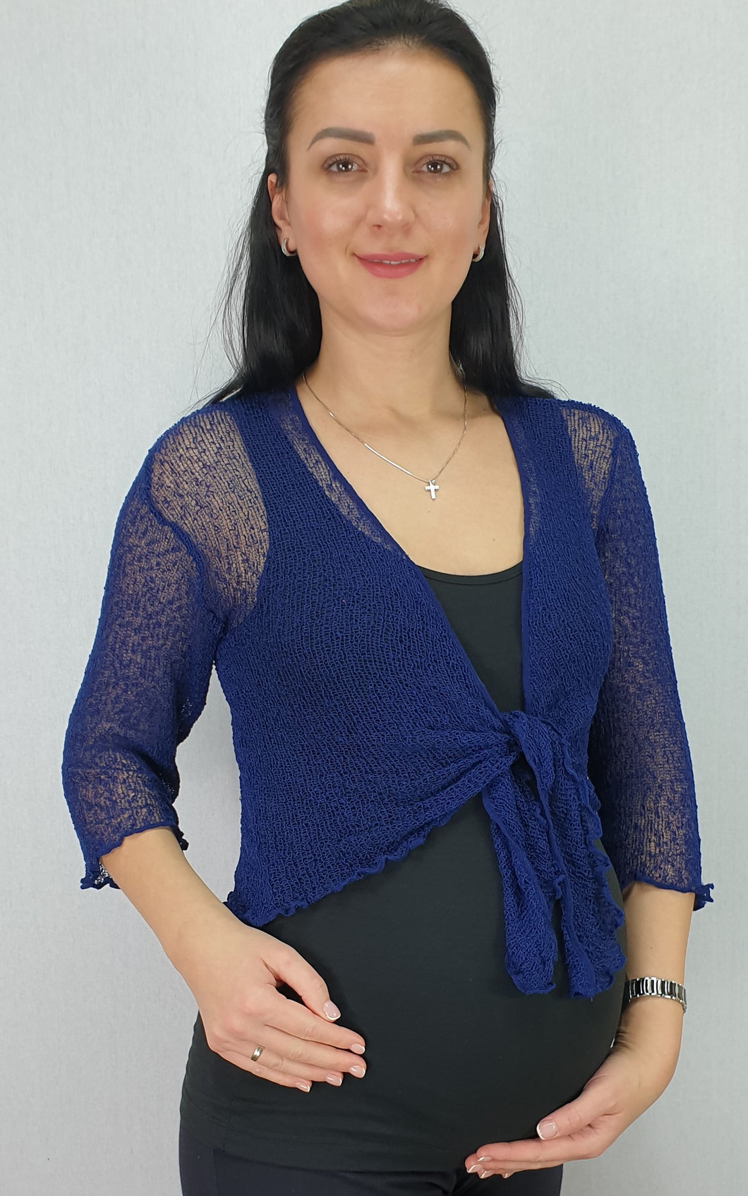 Midnight on sale blue shrug